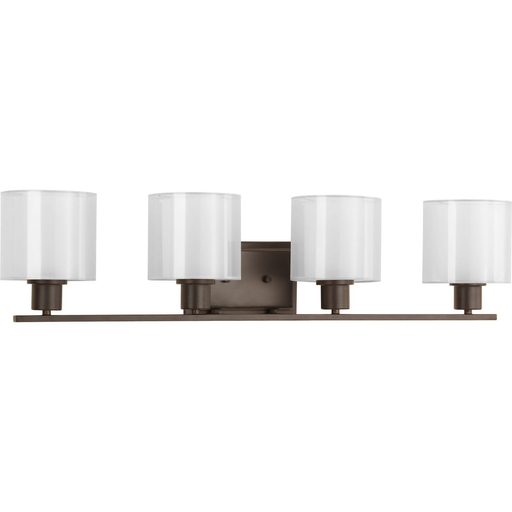 Product image for Progress P2080-20 Invite Collection Four-Light Bath & Vanity