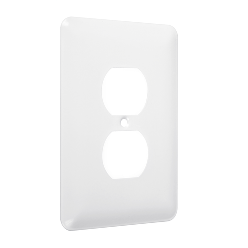 Product image for RACO WMW-D 1G MAXI DUPLEX WHITE SMO