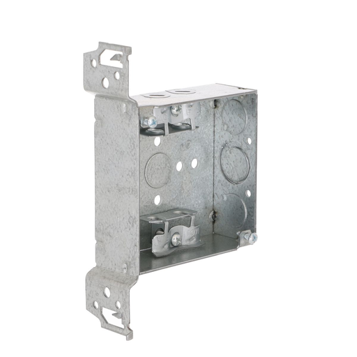 Product image for RACO 8218 SQUARE BOX 4 AM/MC/MCI FM BKT