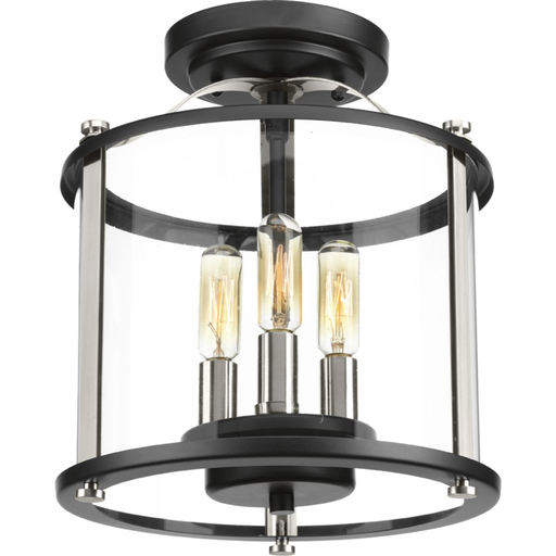 Product image for Progress P550011-031 Squire Collection Three-Light Semi-Flush Convertible