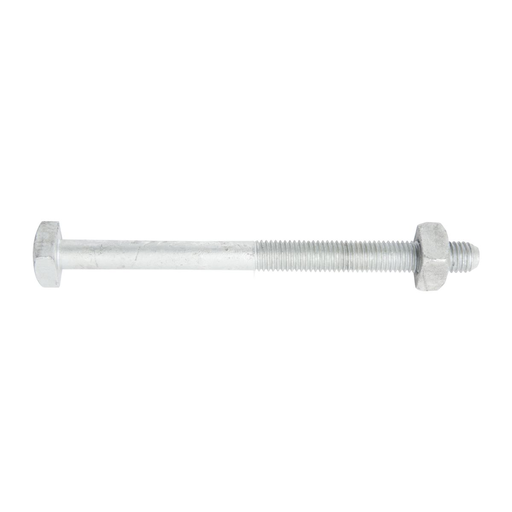 Silicon Bronze Hexagonal Head Bolt, 6.00 IN L, 1/2 IN-13 Thread Size
