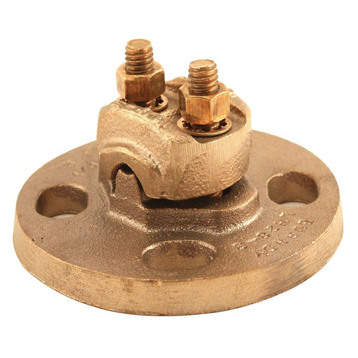 Cast Cu Alloy Bus Support, 2/0 (STRANDED) AWG-500 kcmil Cu Cable, 1/4 IN IPS-1/2 IN IPS CU, 230 kV, Bolted, 3 IN BCD