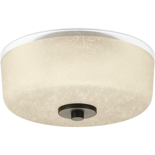 Product image for Progress P3620-20 Alexa Collection Two-Light 12-1/4" Flush Mount