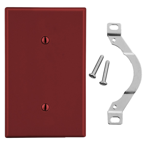 Product image for HWDK P14R WALLPLATE, 1-G, STRP MT B