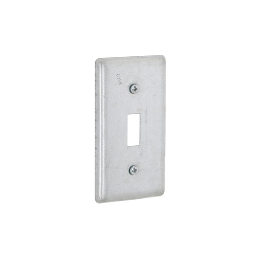 865 - 4 in. x 2 in. Handy Box Cover, Toggle Switch