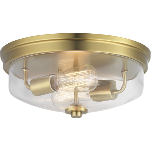 Product image for Progress P350121-109 Blakely Collection Two-Light 13-5/8" Flush Mount