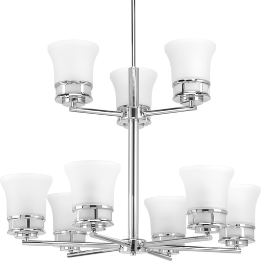 Cascadia 9-Lt., 2-Tier Chandelier