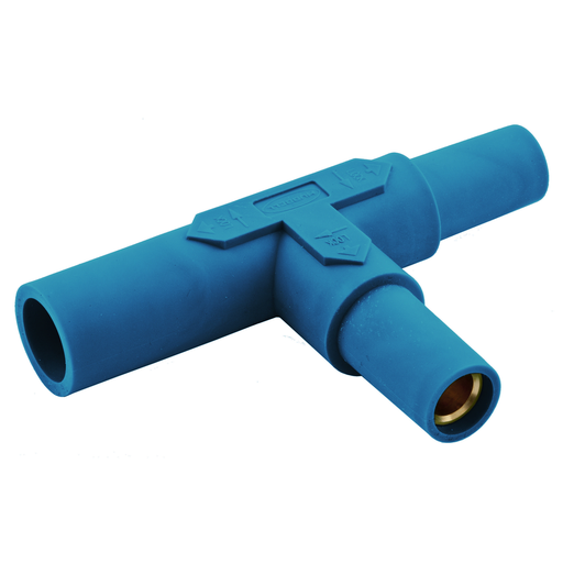 Single Pole Products, Tapping Tee, 150 Amp Series, Blue