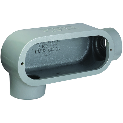1-1/4" LR Hub, Iron Form 8 Conduit Body