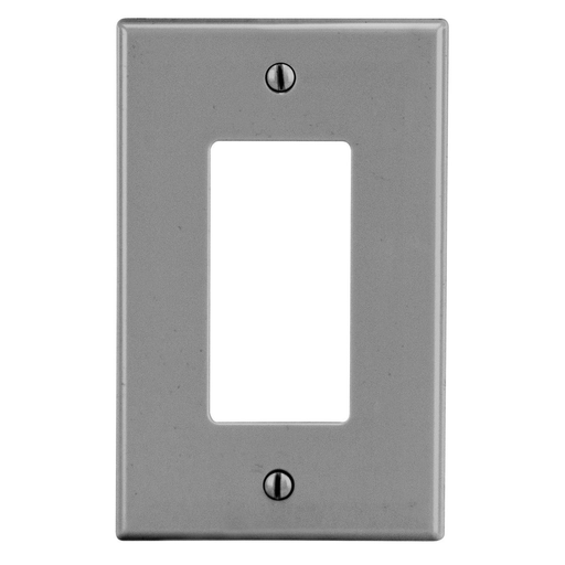 Product image for HWDK PJ26GY WALLPLATE, M-SIZE, 1-G,