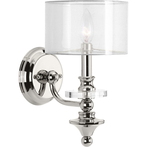 Product image for Progress P710013-104 Marche' Collection One-Light Wall Sconce