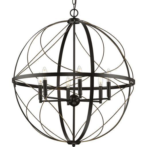 Product image for Progress P500069-020 Brandywine Collection Six-Light Pendant