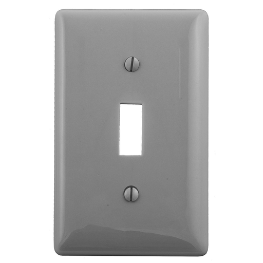 1-Gang Mid-Size Wallplate, One Toggle