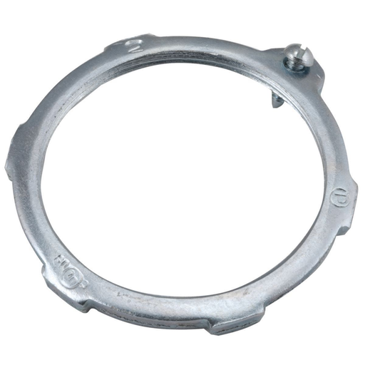 Product image for Raco 1254 19 3-1/2 Inch Steel Grounding Locknut