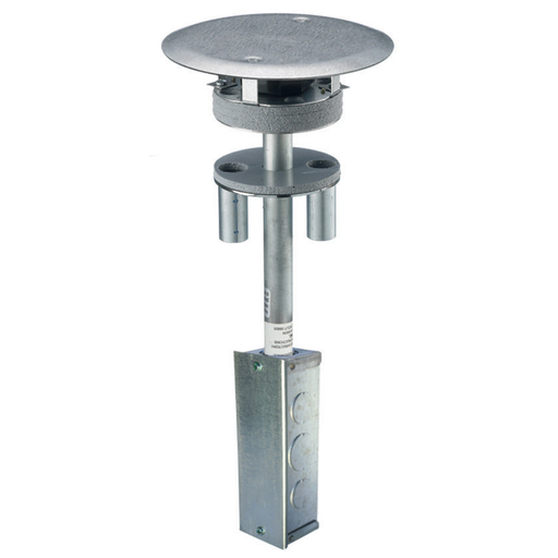 Product image for Hubbell S1PT4X4FITJ 3-Piece Fire Rated Poke-Through Device with Junction Box