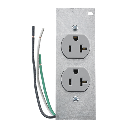 Product image for Hubbell PWFB10MPCR20GRYCR20GRYP2 w/ PLATE, 10G, STRANDED