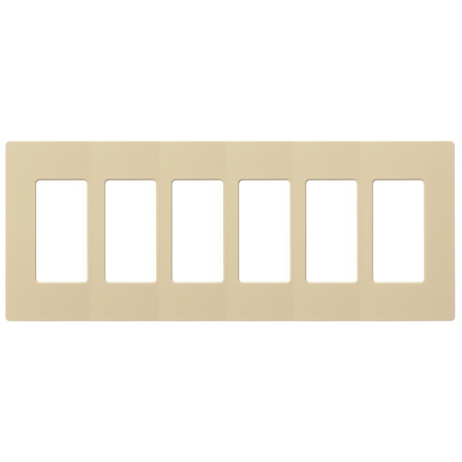 Product image for HPW RCW6I WALLPLATE, 6G DEC, SNAP-O