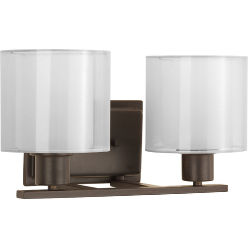 Product image for Progress P2078-20 Invite Collection Two-Light Bath & Vanity