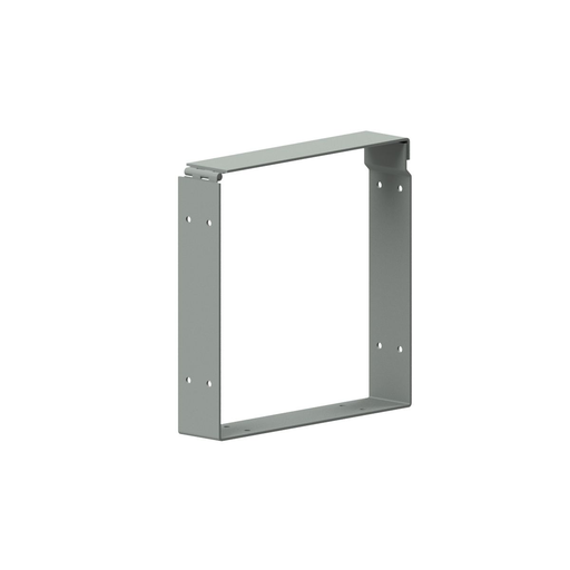 N1 Connector (Hinged-Cover/Screw-Cover Wireway) 8X8 Carbon Steel - Gray