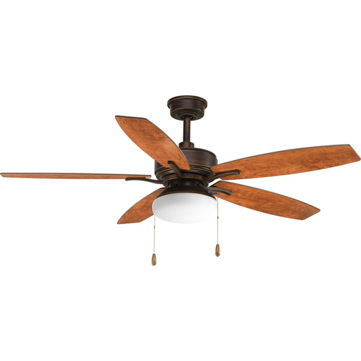 Product image for Progress P2552-20 Billows Collection 52" 5 -Blade Ceiling Fan