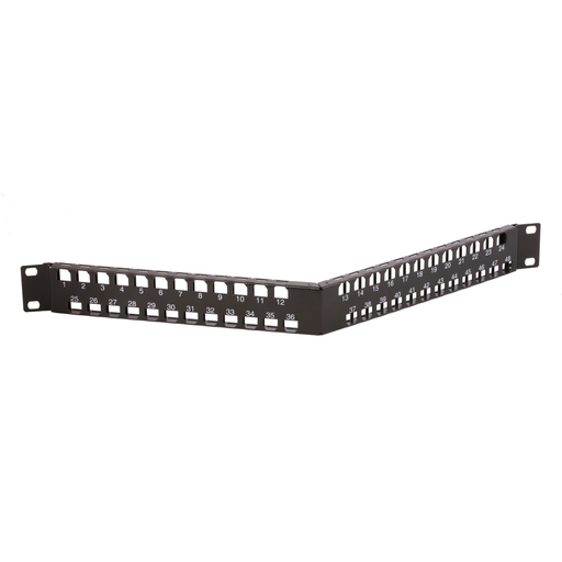Product image for HCI UDX48A1U P-PANEL, JACK,UNLD,1U,