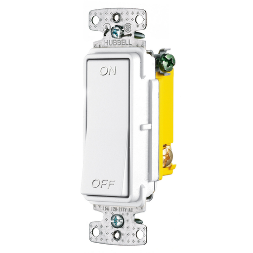 Product image for HWDK RSD115WM ROCKER SW, 'ON-OFF",S