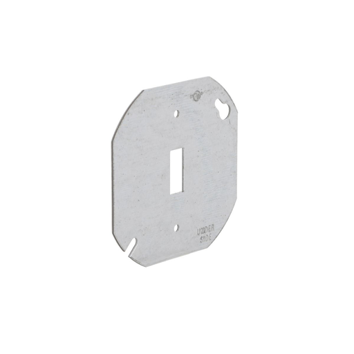 Product image for Raco 729 4" Octagon Cover, Flat, Toggle Switch