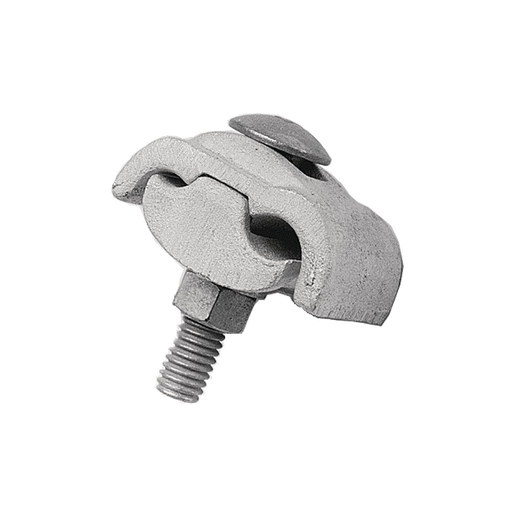 Cast Aluminum Alloy TAPIT™, GROOVE A, AL/CU: 4/0 STR - 400 kcmil, ACSR : 3/0 - 336.4 GROOVE B, AL/CU: 6 SOL - 2/0 STR ACSR : 6 - 2/0