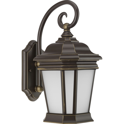 Product image for Progress P5686-108MD Crawford Collection Oil Rubbed Bronze One-Light Medium Wall Lantern
