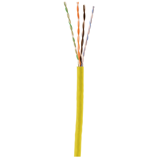 Product image for HCI C6RPEY CABLE, HPW, C6, PLENUM,