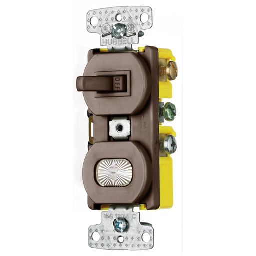 Mayer-DDS-One Single Pole Toggle One Pilot Light Combination Device 15A-1