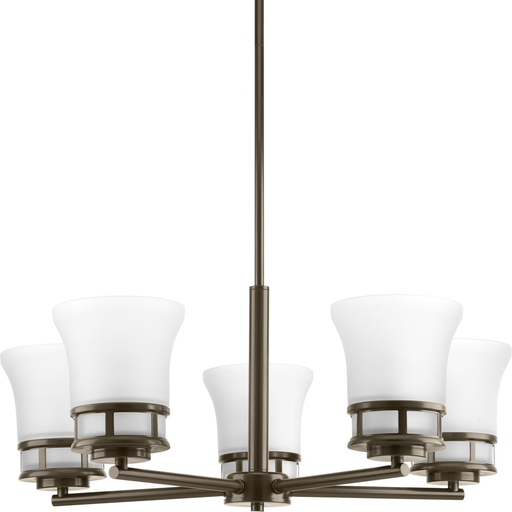 Five-light chandelier
