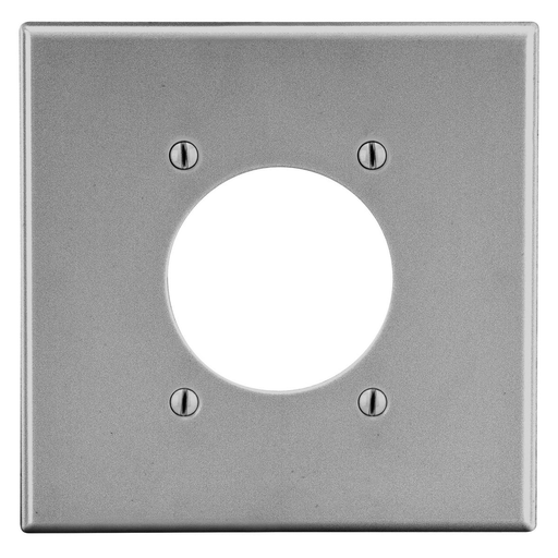 Product image for HWDK P703GY WALLPLATE, 2-G, 2) 2.15