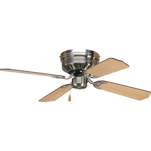 Product image for Progress P2524-09 AirPro Collection 42" Four-Blade Hugger Ceiling Fan