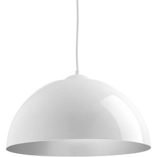 Product image for Progress P5341-3030K9 Dome Collection One-Light LED Pendant