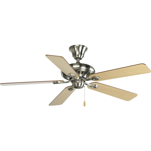 Product image for Progress P2521-09CH AirPro Collection Signature 52" Five-Blade Ceiling Fan