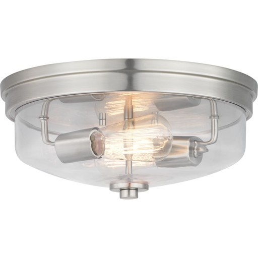 Product image for Progress P350121-009 Blakely Collection Two-Light 13-5/8" Flush Mount
