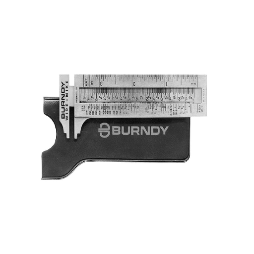 Product image for Burndy WIREMIKECI Stainless Steel Wire Micrometer, no ruler capabilities but may be used for reference on specific completed crimps, Compression Connectors and Splices (including Compression Grounding