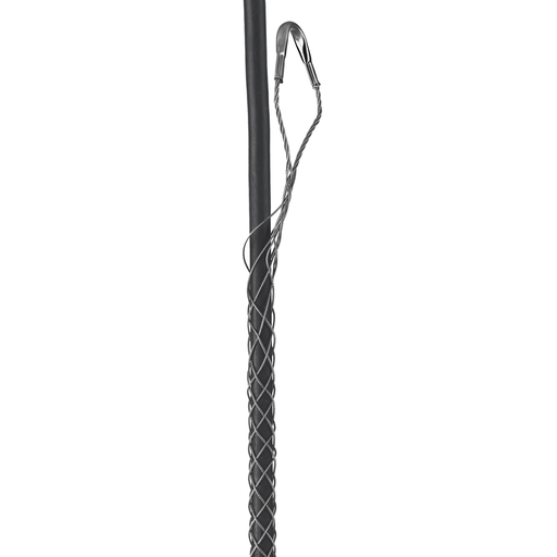 Support Grips, Offset Eye, Single Weave, Closed Mesh, Stainless Steel, 1.25-1.49"
