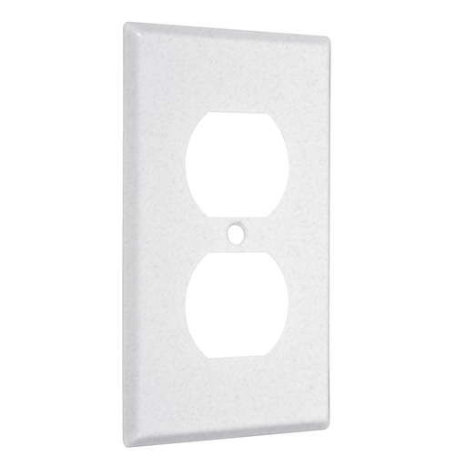 Product image for RACO WTW-D 1G STANDARD DUPLEX WHITE