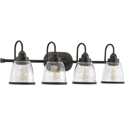 Product image for Progress P300181-020 Saluda Collection Four-Light Bath & Vanity