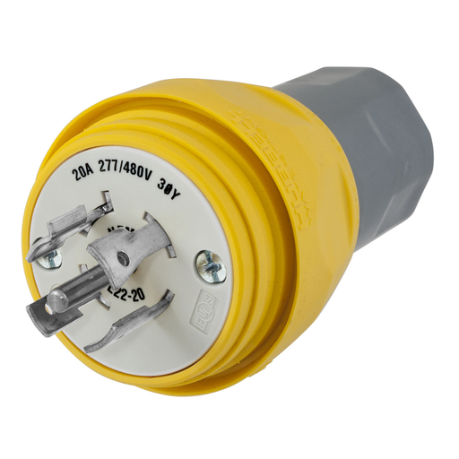 Product image for HWDK HBL26W82 PLUG,W/TIGHT,3PY 20A
