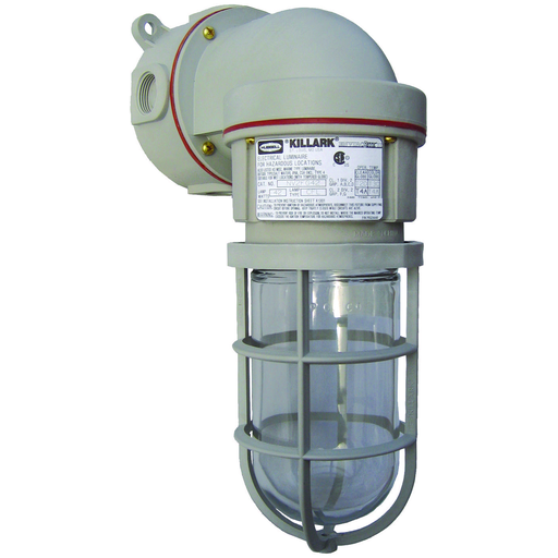 Product image for Killark NV2IG15BSG 150W Incandescent Wall Mount with Standard Globe and Guard