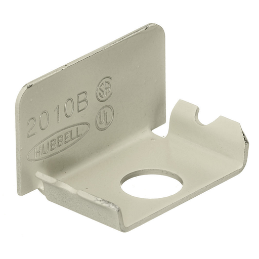 Product image for Hubbell HBL2010BIV Ivory Raceway Blank End