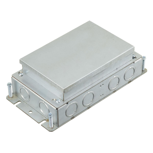 Product image for HWDK FB2422 RECT FLOORBOX, STAMP ST