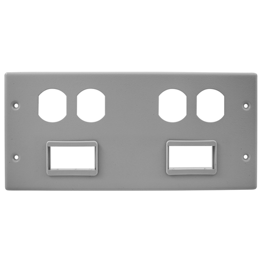 Product image for HWDK HBL47472BBSSGY RACEWAY, PLT, 4