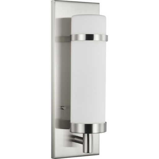 Product image for Progress P710087-009 Hartwick Collection Brushed Nickel One-Light Wall Sconce