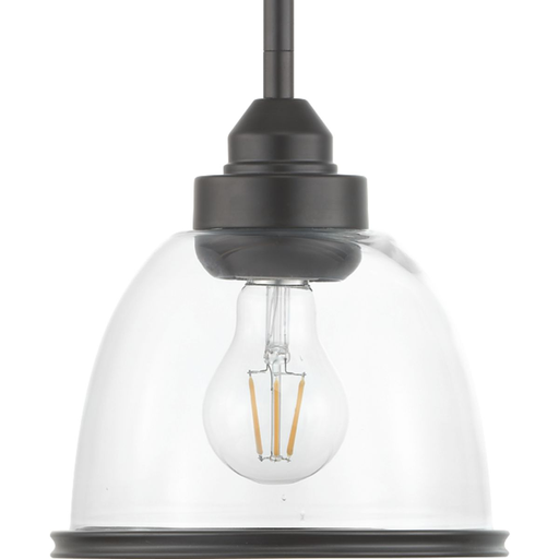 Product image for Progress P500137-020 Saluda Collection One-Light Mini-Pendant