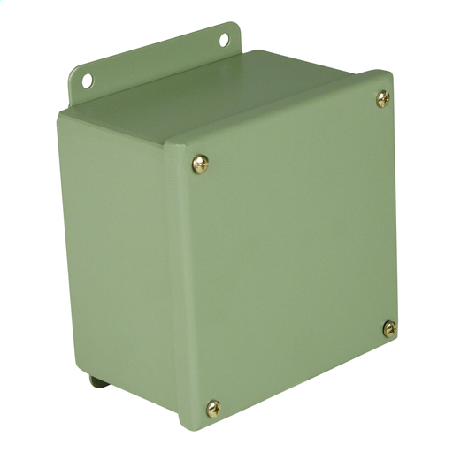 N12 JIC Screw-Cover 6X6X4 Carbon Steel - Gray