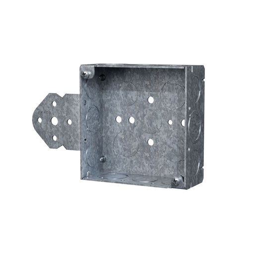 Product image for RACO 193 4SQBXW/BBKT 1-1/2DP 1/2-3/4TKO